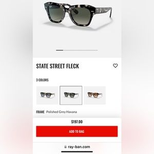 RayBan State Street Fleck